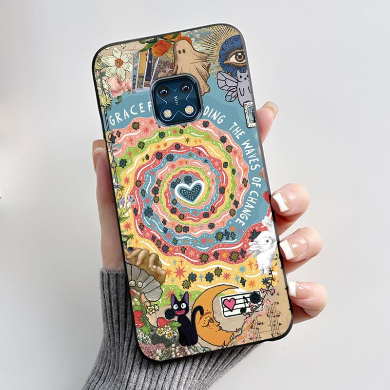 Cute Case For Nokia XR20 Coque Capa Printing Shell Protective Cover Soft Silicone Cartoon Phone Casing Fundas