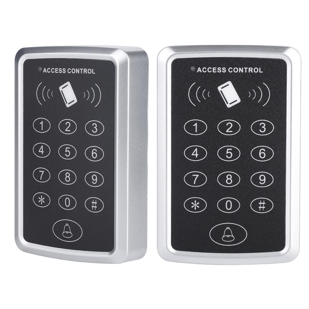Sistema de control de acceso a puertas T11P con lector RFID y teclado para control de acceso de seguridad del hogar.