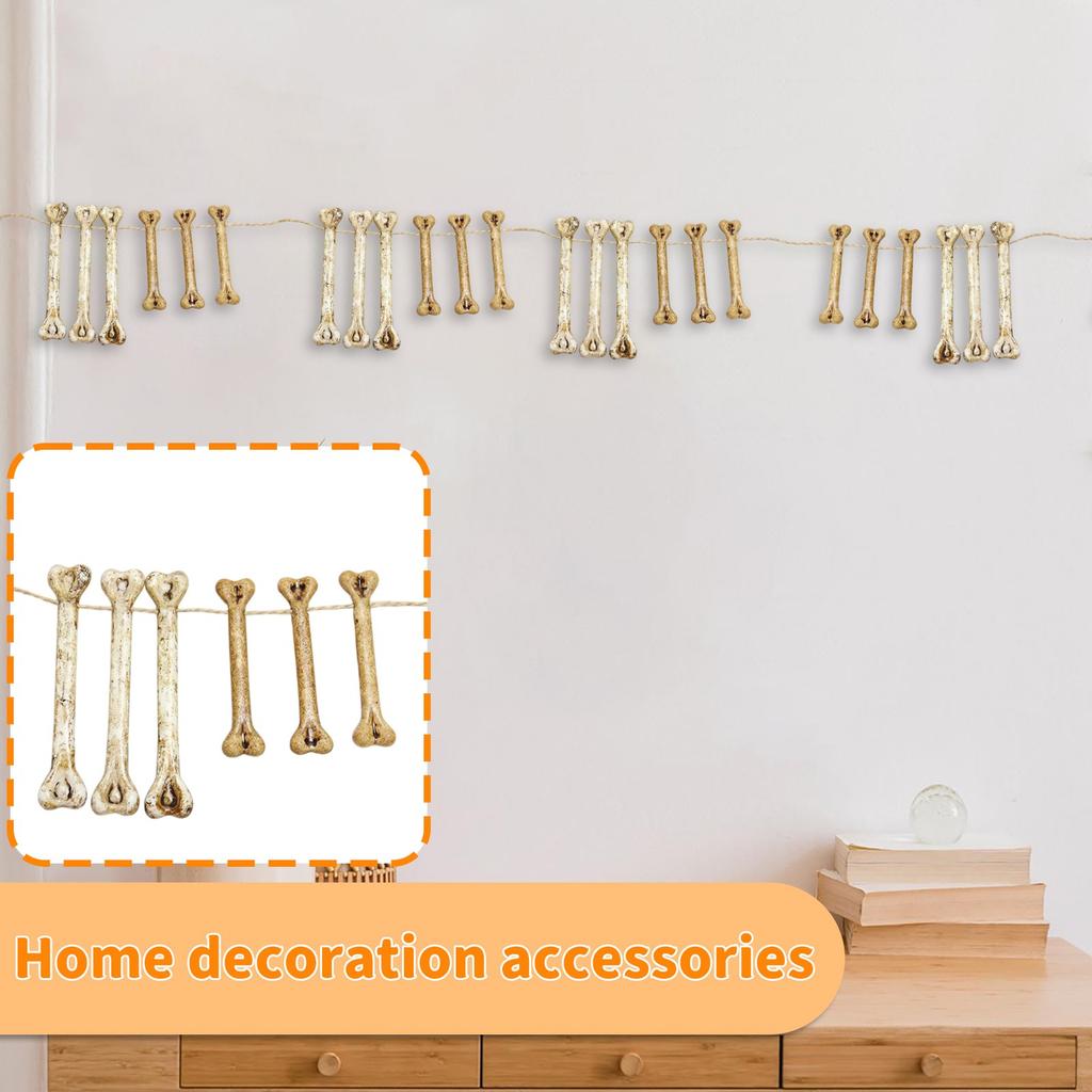 Home Decoration Accessories DIY Decorations With Perforated Bones And Threadable Bones