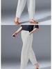 Damen Frühlings-Baumwoll-Leinen High Waist Schlankmachende Haremshose - Locker, Vielseitig, Große Größen Cropped Karottenstil