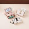 Japanese Cute Cat Pattern Wallet Simple Multi-Functional Short Wallet For Women