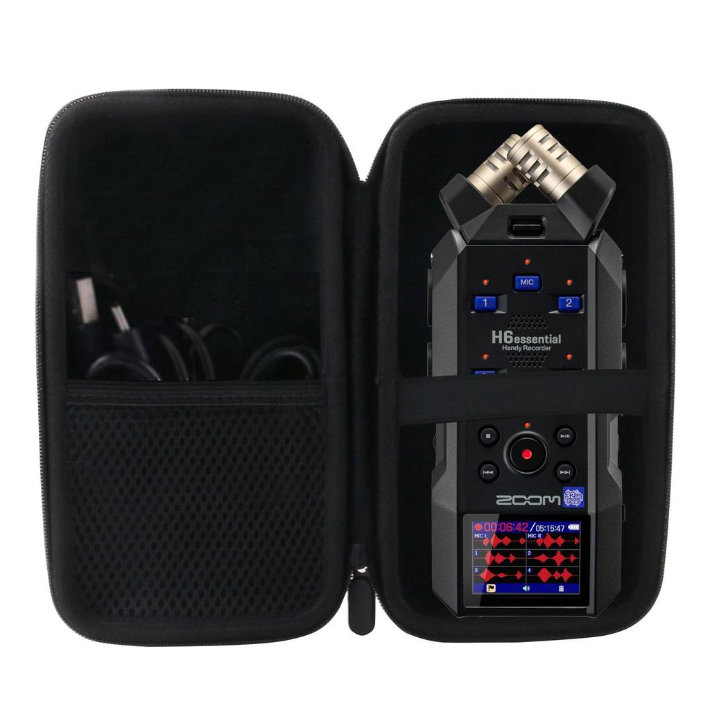 Storage Case for ZOOM Handy Recorder WERJIA JP H6/H6essential -