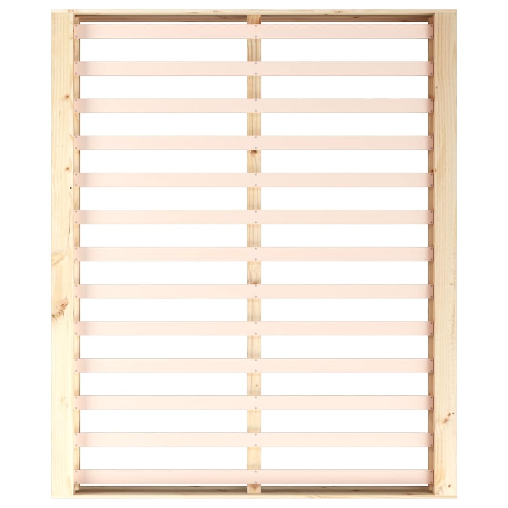 Solid Wood Bed 150 x 200 cm