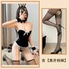 Christmas Robe Small Breasts Senior Sexy Bunny Cos Velvet Qqny Underwear Qixi Festival Robe Free