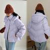 Down Cotton-padded Women's New Fashion Short Small Cotton-padded Clothes Light Cotton-padded Clothes Bread Clothes Women