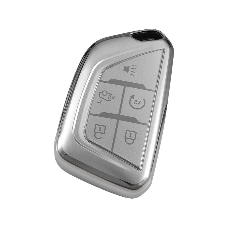 Gradient Cadillac Key Case for CT5, XT5, CT6, XT4, XTS, ATSL, and XT6 GT4 - Men's Trendy Design