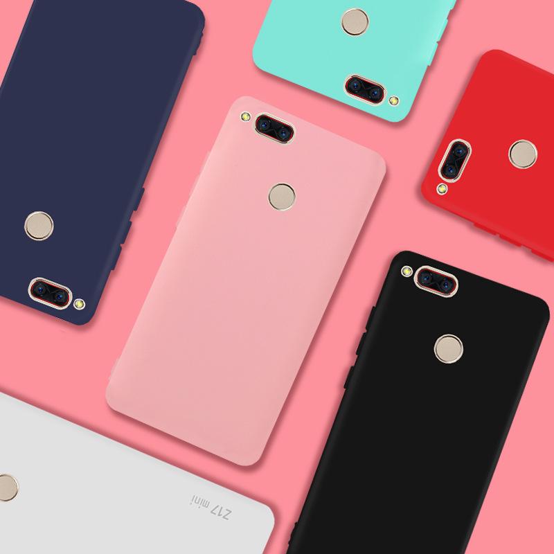 

Чехол Weeten, однотонный чехол из ТПУ для ZTE Nubia Z17/Z17 Mini/V10 Vita/V18, матовая сумка для телефона с полным покрытием