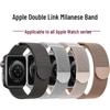 Apple Watch Mailänder Magnetschließe Armband - Metall-Design in zwei Abschnitten
