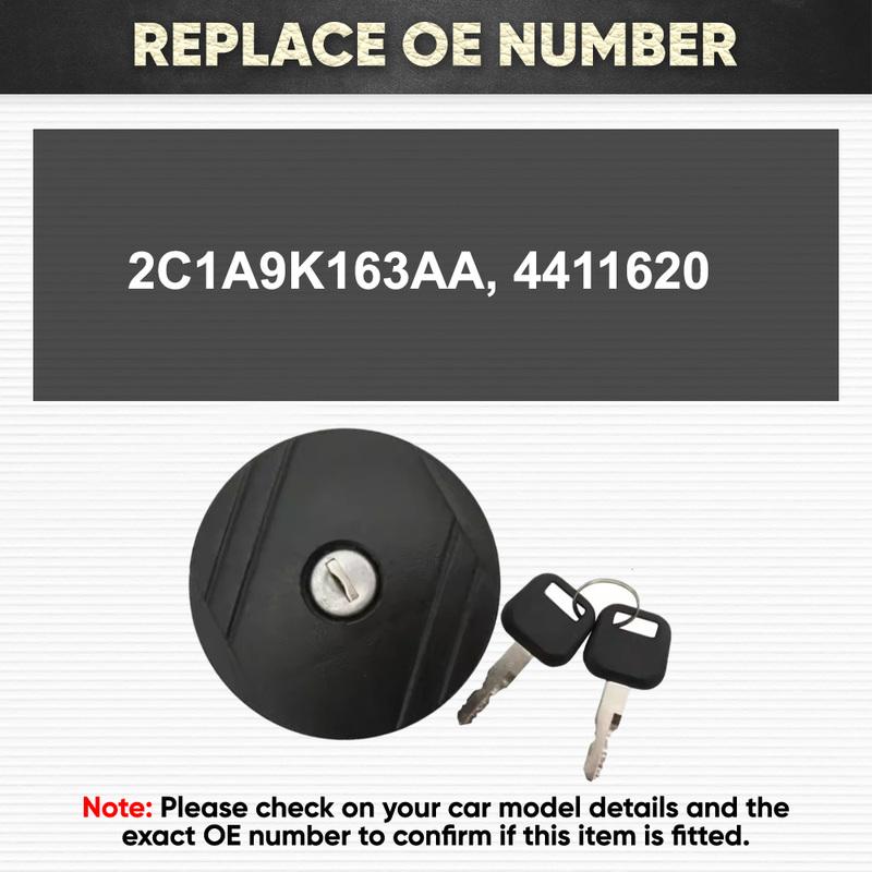 Fuel Tank Filler Gas Cap With 2 keys for Ford TRANSIT MK6 2000-2006 MK7 2006-2014 2C1A9K163AA 4411620