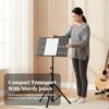 Folding Music Stand Stable with Tripod Base Compact for Students