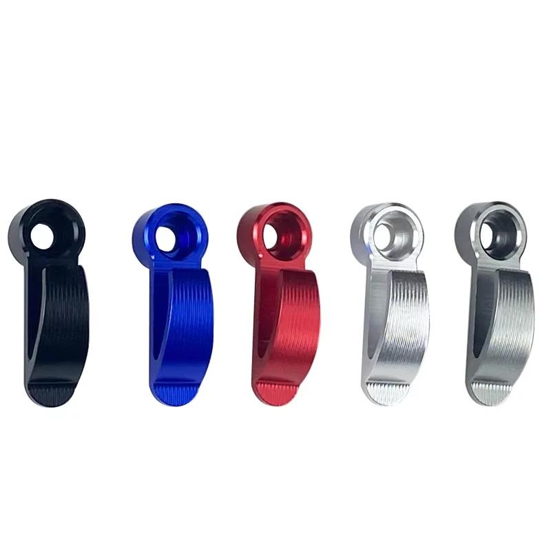 Universal Motorcycle Single Hole Hook Aluminum Alloy Helmet Hook for Dirt Bike Electric Scooter