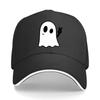 Minimal Cute Ghost Peace Character Hip Hop Hat Fashion Outdoor Sports Sandwich Baseball Cap