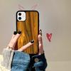 Wood Grain Phone Case Silicone PC+TPU For For iPhone  11 12 13 14 15 16 Plus Pro Max Cover