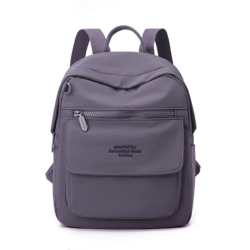 Zaino impermeabile in nylon da donna - Daypack leggero ad alta capacità per scuola, lavoro e viaggi
