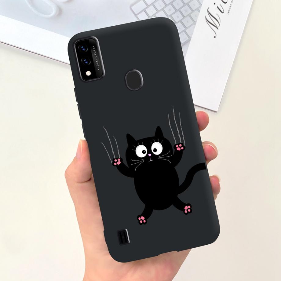 For ZTE Blade A51 A71 2021 Case Soft Silicone Bumper Cool Style Dragon Astronaut Cat Fundas ZTE A71 BladeA51 Housing Shockproof