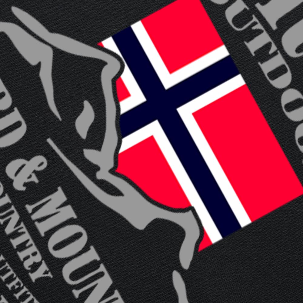 Summer Norway Flag Mountain T Shirt Crazy Hip Hop Men's Shirt Cotton Crewneck Plus Size Short Sleeve Funny T-shirts Male
