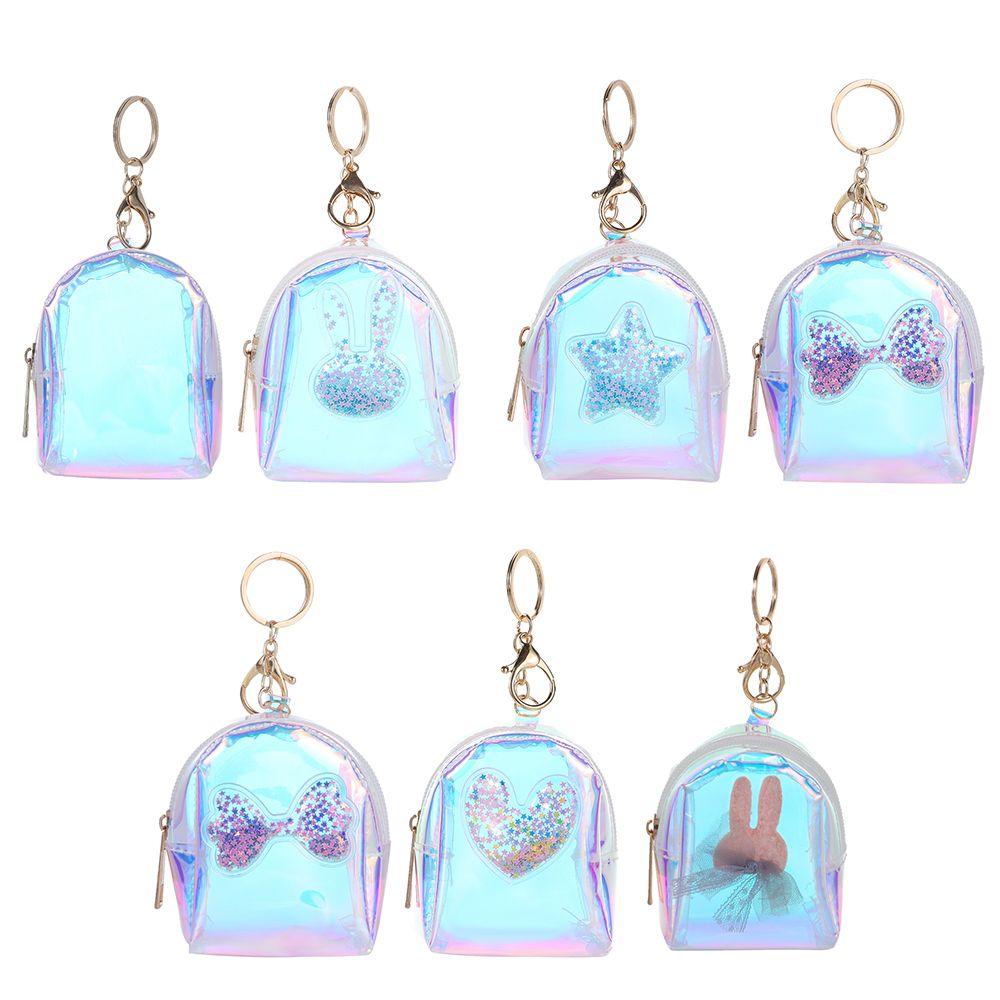 Gifts Zipper Wallet Handbag Storage Bag Card Holder Girls Coin Purse Money Bags Mini Backpack Earphone Package