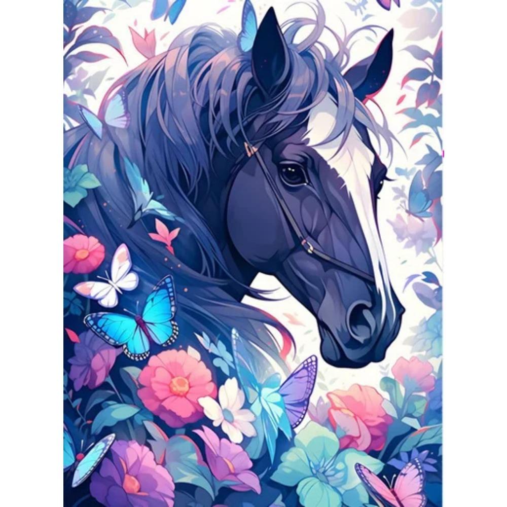 Diamant Peinture Plein Forage Mignon Père Noël Rond Diamant Peinture À La Main Chat Animal Bricolage Diamant Mosaïque Peinture Décoration De La Maison Cadeau De Noël