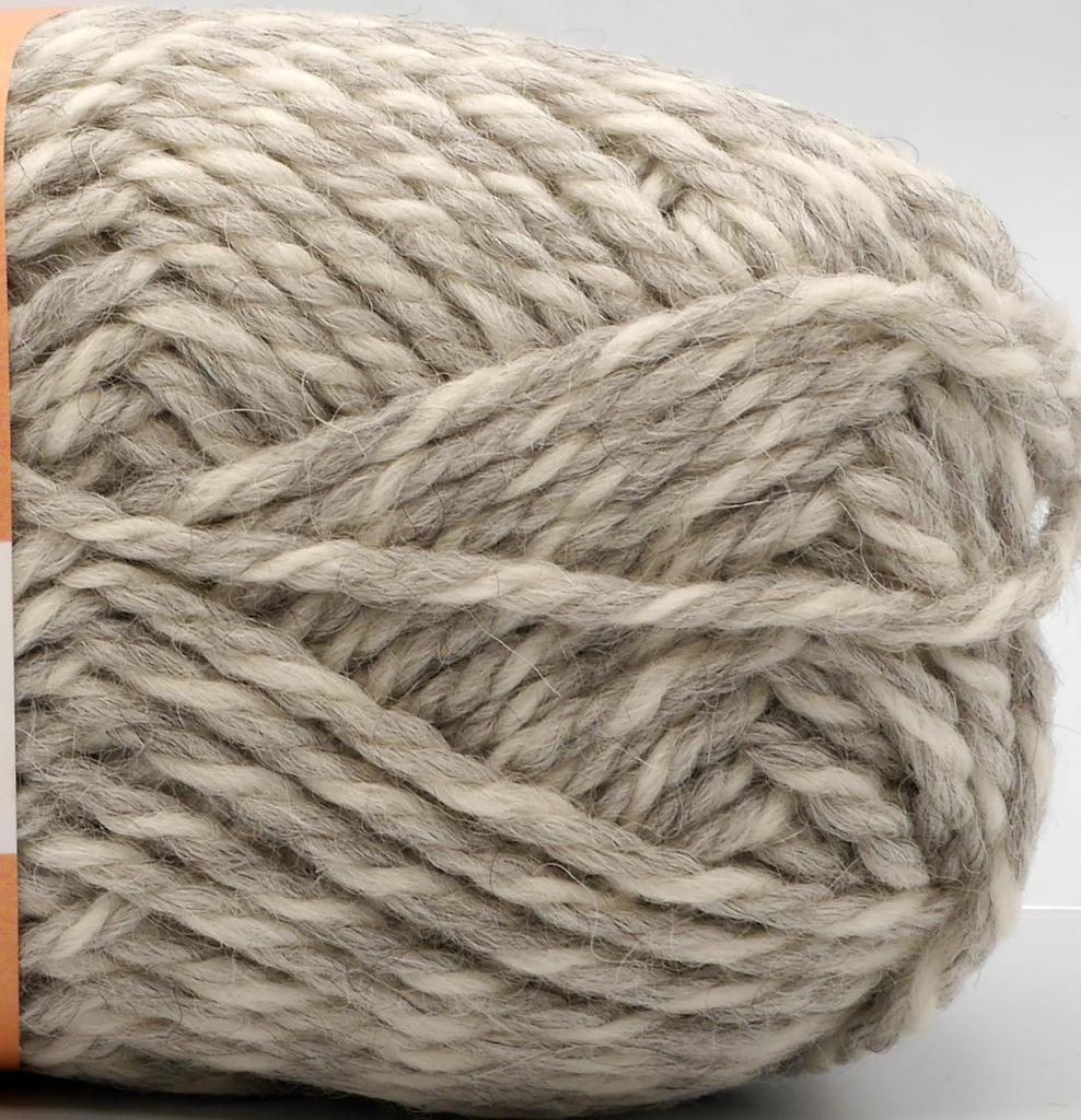 Hamanaka Sonomono Hand Knitting Alpaca Extra Color Approximately Pack of Set 0093 Yarn, Wool, Thick, 48, Gray, 40g, 60m, 5,