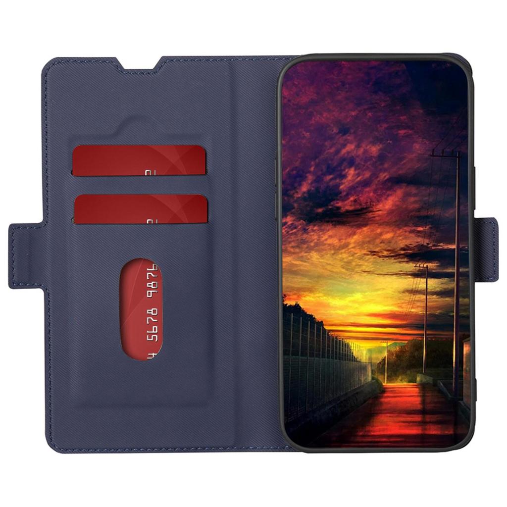 For Honor X50i+ 5G Super Thin PU Leather Cover Stand View Shockproof Cell Phone Case
