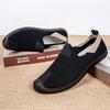 Summer New Fly-woven Mesh Men's Shoes Fashionable Beef Tendon Sole Casual Shoes One-pedal Light Men's Solid Color Lazy Shoes