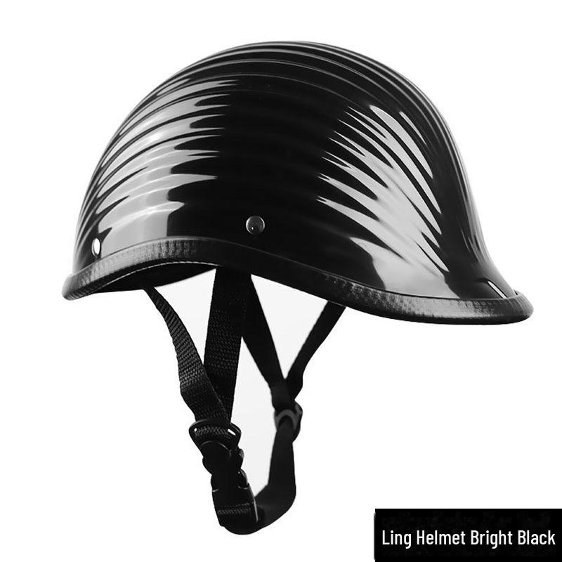 

Ретро-полушлем для мужчин и женщин - защитный шлем для электровелосипеда с перевернутым дизайном для лета One Size