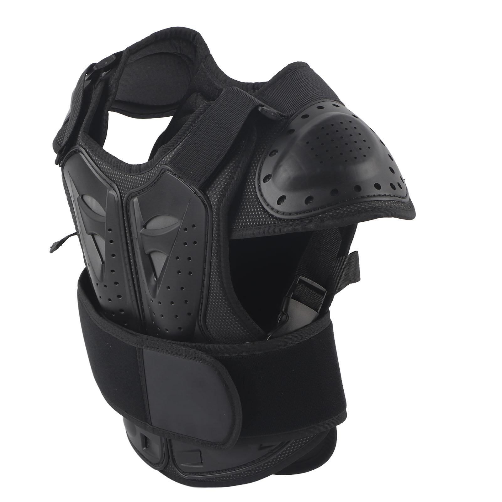 Motorcycle Riding Armor Vest Comfortable Cycling Chest Back for Children Kids
