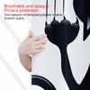 Cartoon Small Black Cat Bath Print Waterproof Bath Curtain