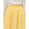 INMAN Pleated Ruffle Hem A-Line Skirt