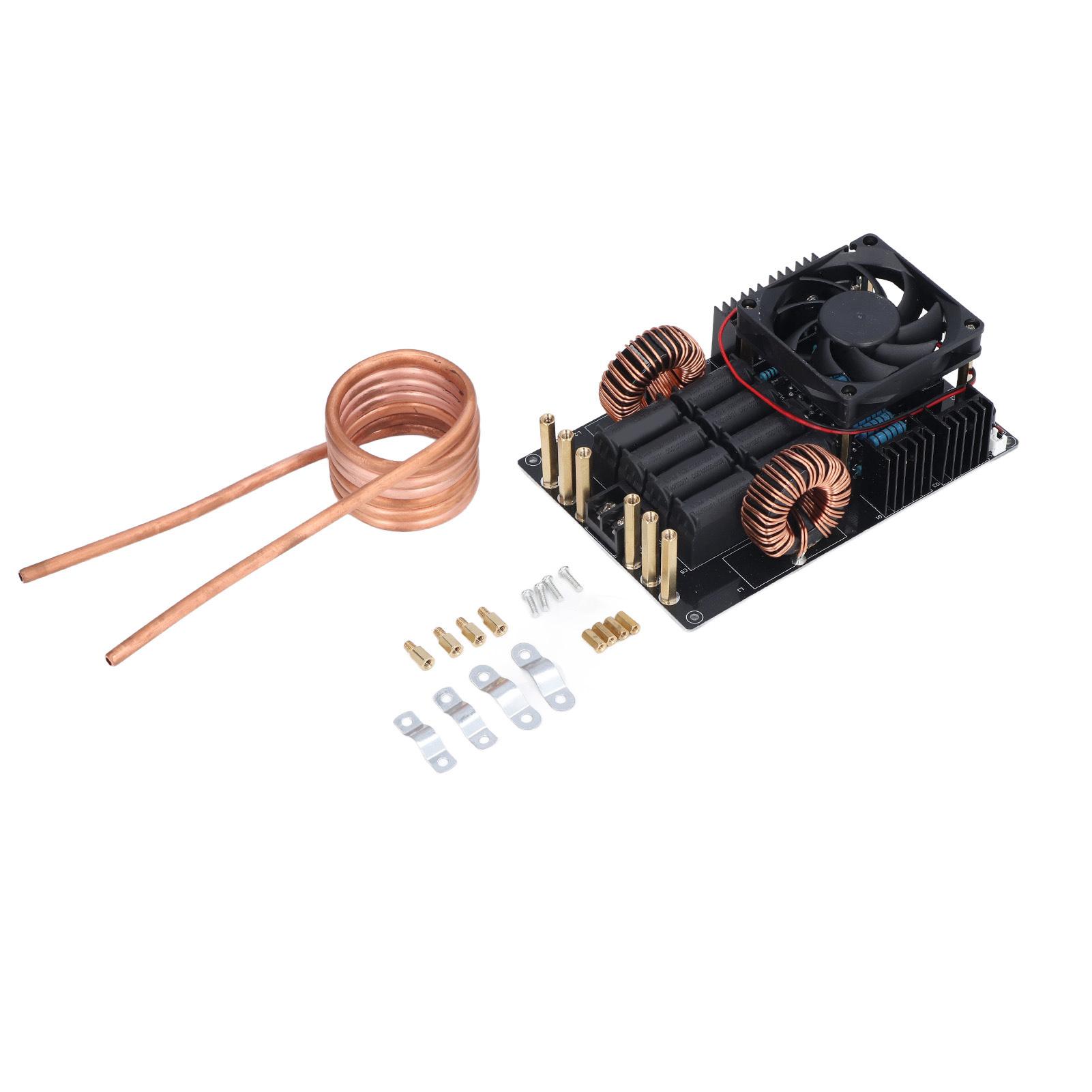 

Induction Heating Board ZVS Heater Power Supply Module with Coil DC 1240V 50A 1KW