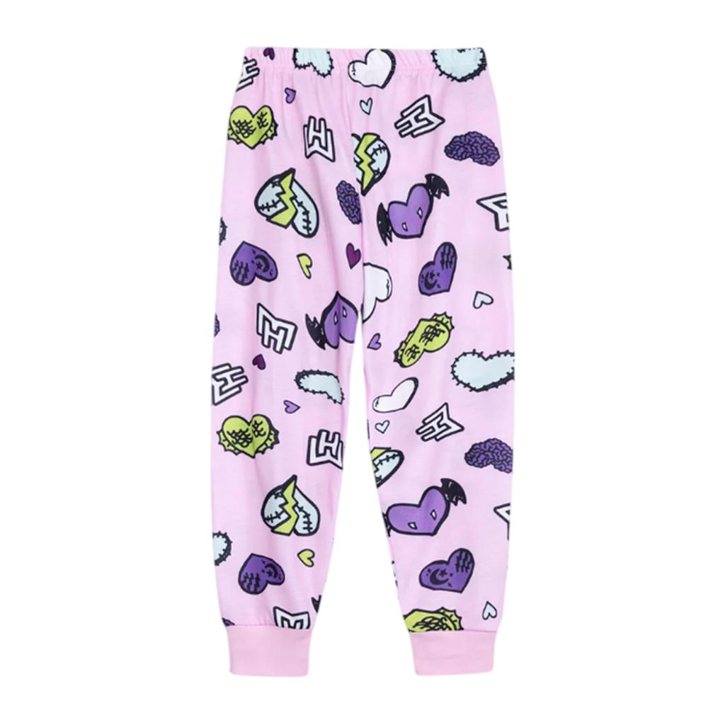 Monster high Girls Hearts Long-Sleeved Pyjama Set