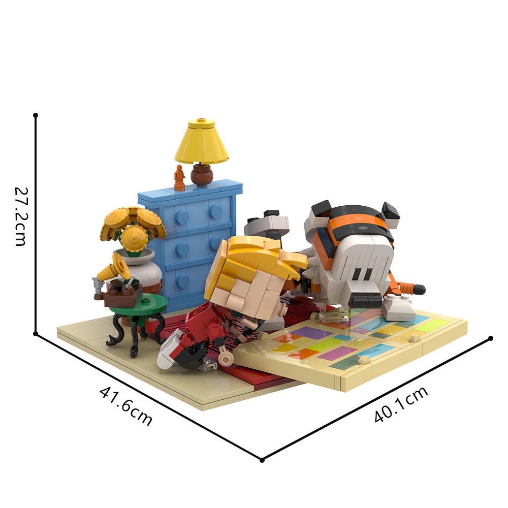Calvin and Hobbes Family Building Blocks - In Stock