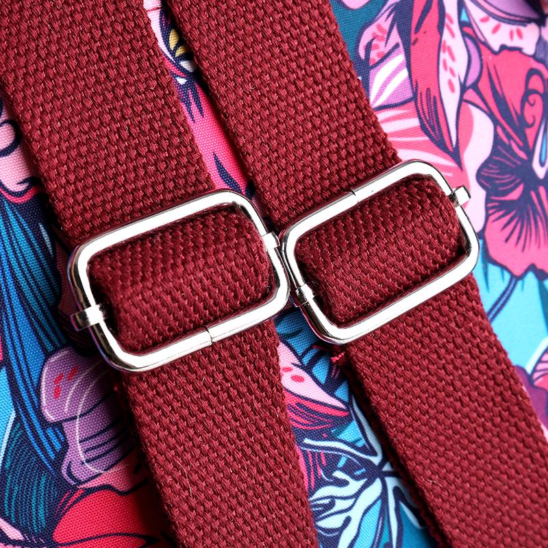 Women's Large-capacity Printed Backpack Mom Backpack