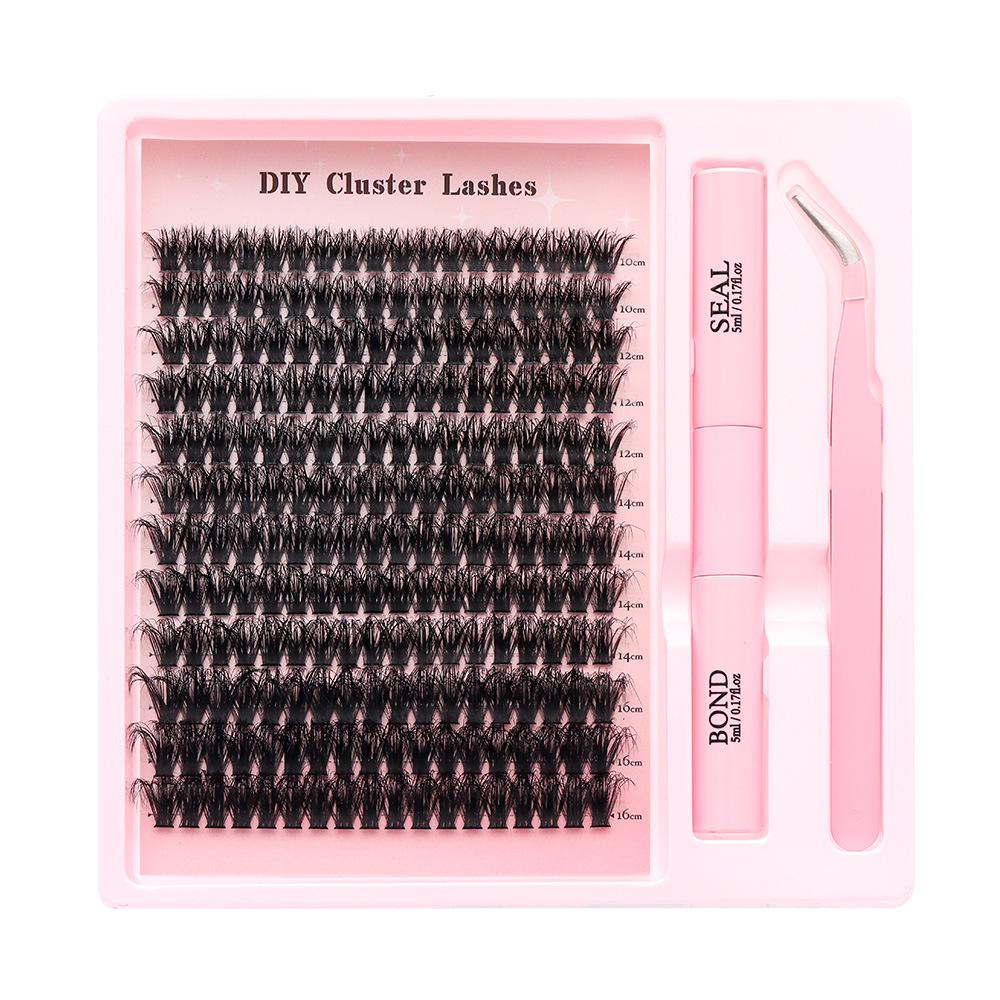 Diy Natural Curl Grafting Thick False Eyelashes Extension