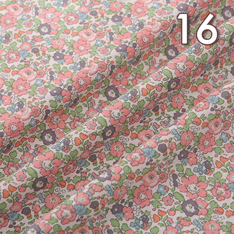100*150cm Pastoral Style Small Floral Printed Cotton Fabric Summer Thin Flower Fabric For DIY Dress Patchwork Sewing Accessories