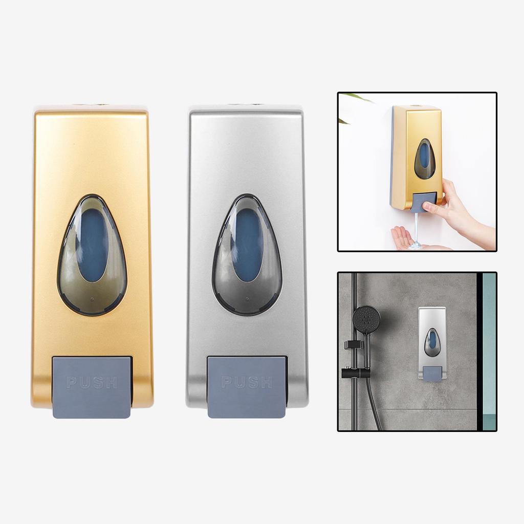 Seifenspender, Wandmontage, 350 ml nachfüllbare Schaumflüssigkeit mit großem Fassungsvermögen