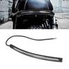 Universal Motorcycle LED Tail Light Bar 48 LED Flexible Strips Brake Running Turn Signal Light Daytime Running Light