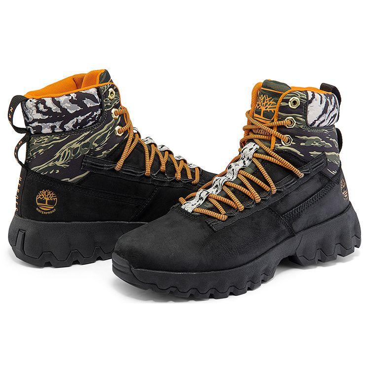 Timberland Slip Resistant Durable High Top Outdoor Functional Shoes Men Shoes Black A2NC7W