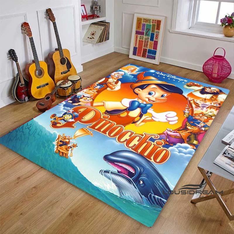 Cartoon Sofia die Erste Prinzessinnen-Muster Teppich - Raumdeko, Maschinenwaschbar und Weich, Perfekt für Schlafzimmer Spielmatte, Wohnzimmer