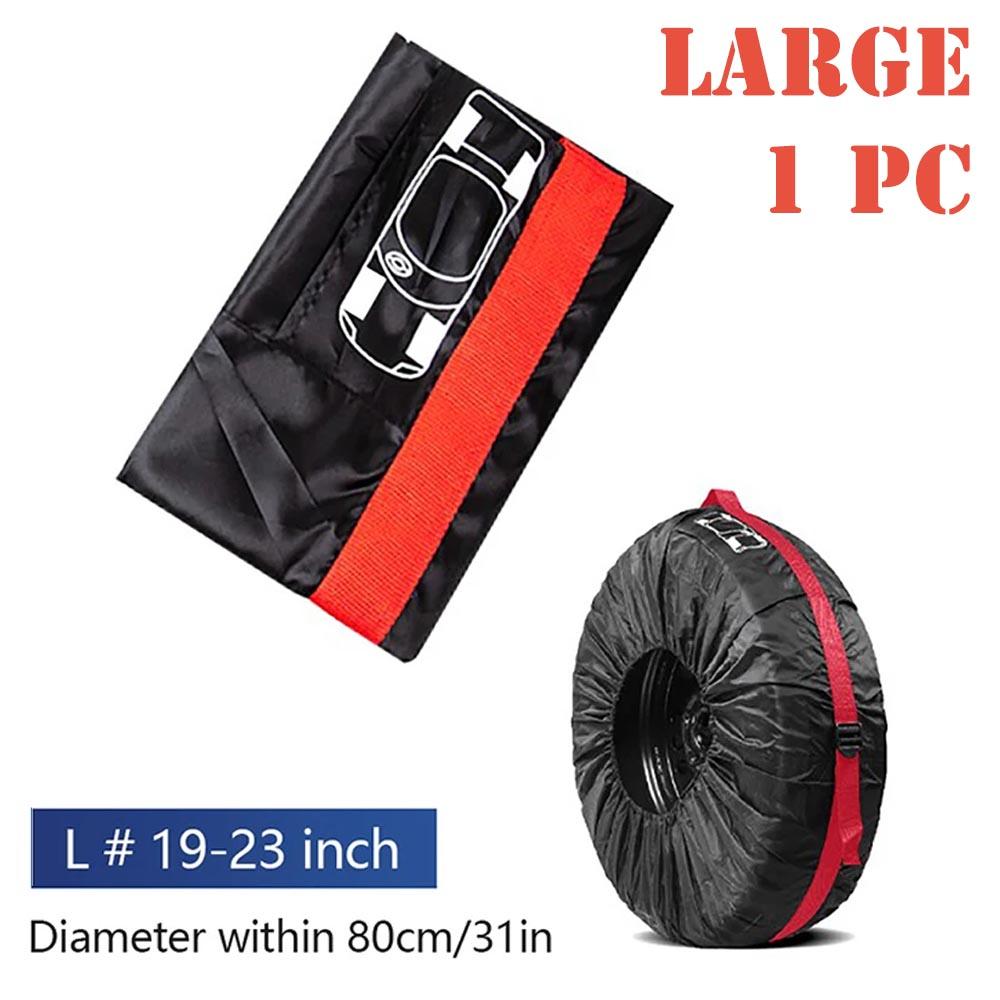

Универсальный чехол для запасного колеса автомобиля, портативный чехол для хранения автомобильных шин, сумка из полиэстера, водонепроницаемая, пылезащитная защита для колес автомобиля