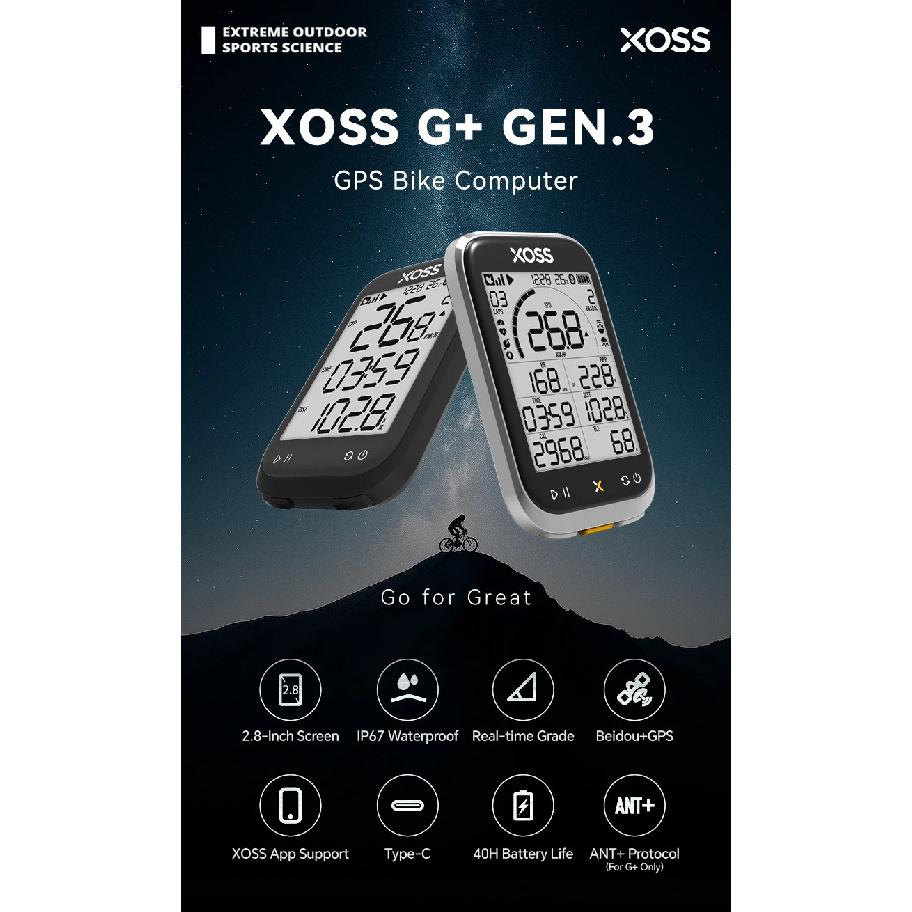 XOSS Nuevo G3 Gen3 GPS Ciclocomputador Velocímetro Rastreador Bluetooth Impermeable Bicicleta de Carretera Cadencia Velocidad Cuentakilómetros de Bicicleta