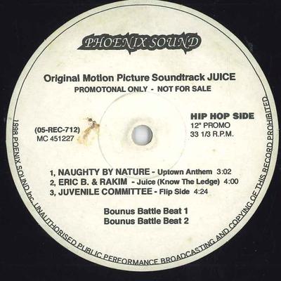 12inch Record VARIOUS - Juice: Music From Original Motion P 05REC712 PHONEIX SOUND 1998 US Rap & Hip-Hop/R&B Used