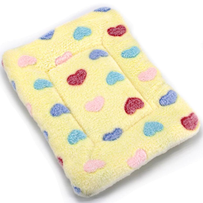 Soft Plush Cat Bed Mats Warm Pet Sleeping Pad for Cats Small Dogs Cute Kitten Cushion Blanket Cat Accessories