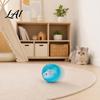 Moving Ball Toy Self-Rolling Interactive Cat Toy Automatic Rolling with Plush Hamster Battery Operated Pet Rabbit Inside Electric Simulation Animal