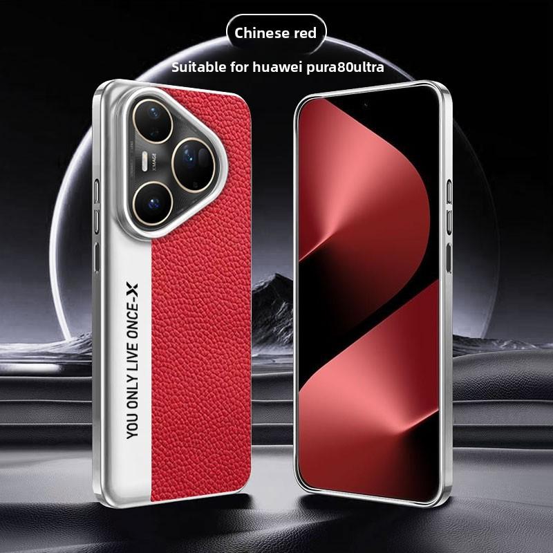 For Huawei Pura 80 Ultra Case Luxury litchi Leather Camera Protective Back Cover Case For Huawei Pura 80 70 Pro Plus Phone Shell