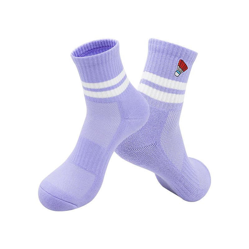 Autumn And Winter Professional Badminton Socks Men'S And Women'S Short Socks Cotton Non-Slip Breathable Towel Bottom Short Tube Sports Socks