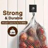 5Pcs/set Hooks Heavy  Waterproof Adhesive Wall Hooks Nail-Free Transparent Waterproof Hooks for Kitchen Bathroom
