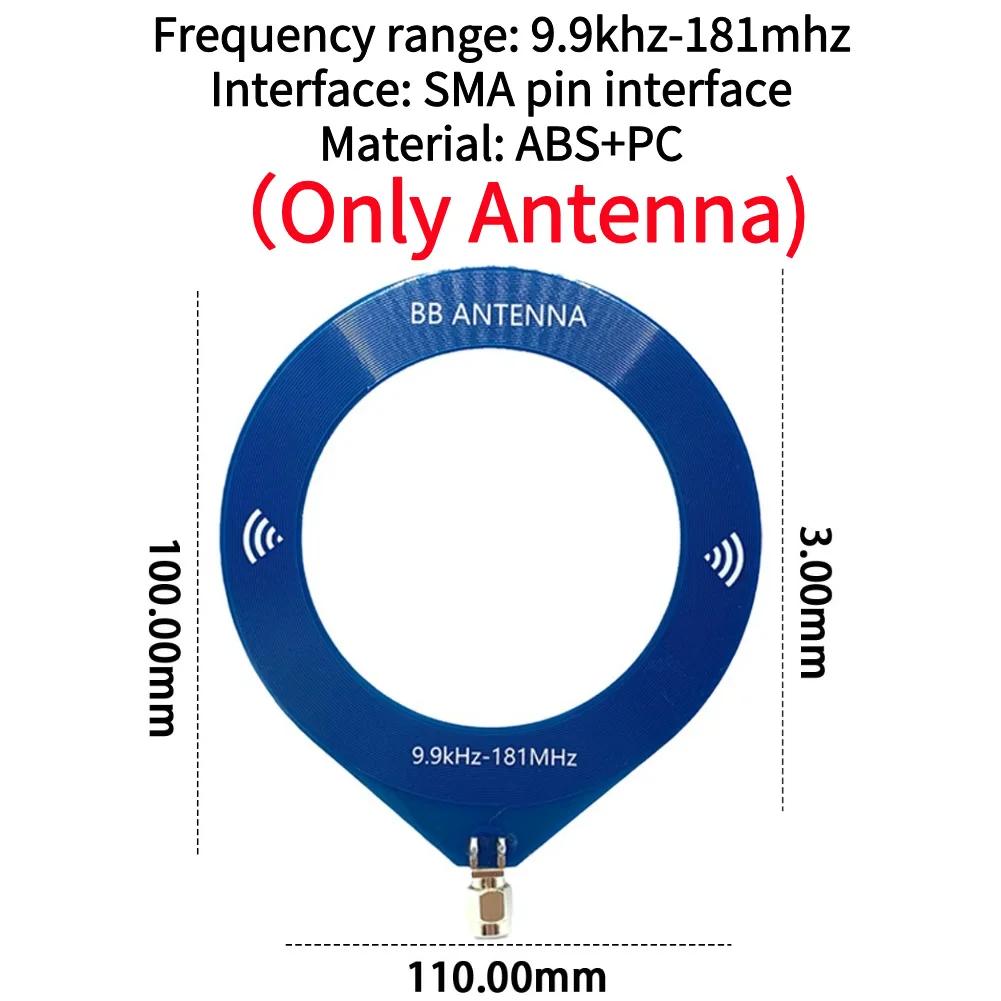 

SI4732 0.5-108mhz Pocket Mini Radio LSB USB AM FM FM/AM Radio 1.9inch IPS Screen All Band Radio Receiver with Antenna