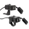 Dual-USB 1.0A2.1A Power Supply Socket For Car Charger-Motorcycle Charger-Adapter