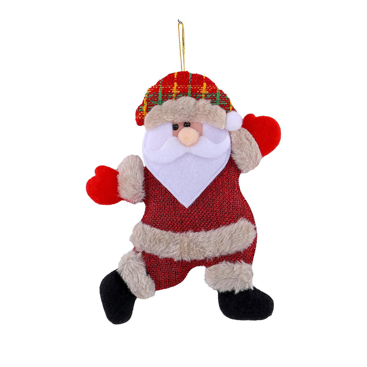 Christmas Dancing Old Man Snowman Plush Toy One Size